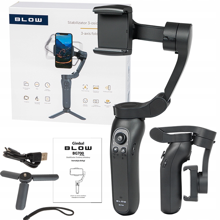Elektronický stabilizátor (gimbal) Blow BG700 čierny